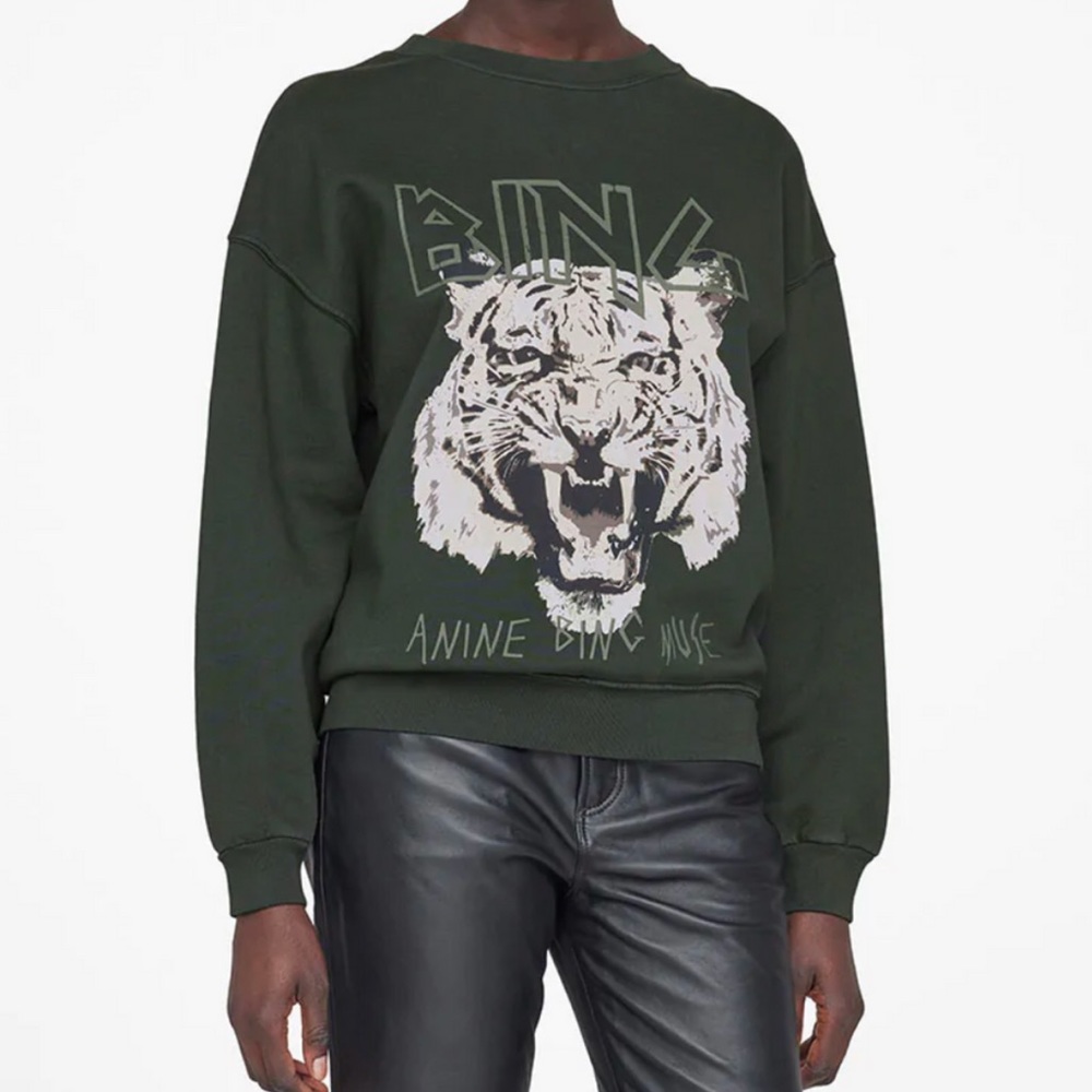 Anine Bing tiger sweatshirt